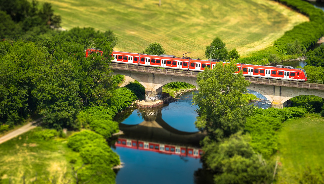 Nachhaltig Bahn fahren